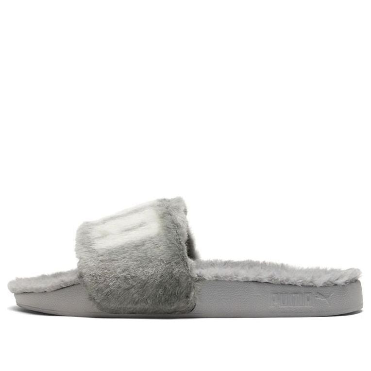 (WMNS) PUMA Leadcat 2.0 Fuzz 'Gray White' 387313-04