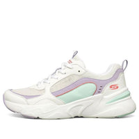 (WMNS) Skechers Bobs Bamina 'White Blue Purple' 117042-WLVM