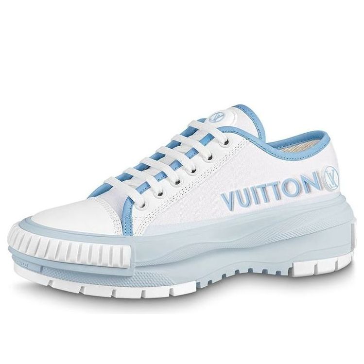 (WMNS) LOUIS VUITTON Squad Sneakers 'White Blue' 1AACWB