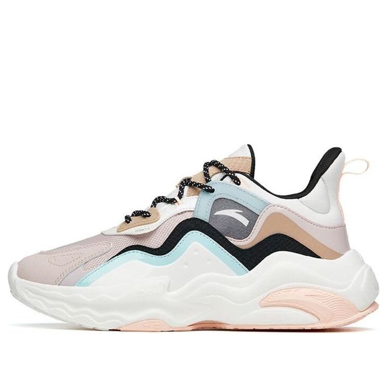 (WMNS) ANTA Mix4 Low 'Grey White Black' 122218812-4
