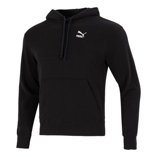 PUMA Classics Small Logo Training Hoodie 'Black' 537849-01