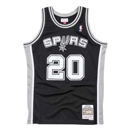 Mitchell & Ness NBA Swingman Jersey 'San Antonio Spurs -Manu Ginobili 2002-03' SMJYAC18102-SASBLCK02MGN