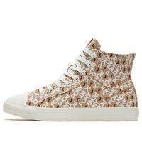 PONY High-Printing Canvas Shoes Khaki 02M1SH11KK