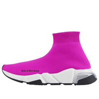 (WMNS) Balenciaga Speed Clear Sole Trainer 'Fuchsia' 607543W05GG5911