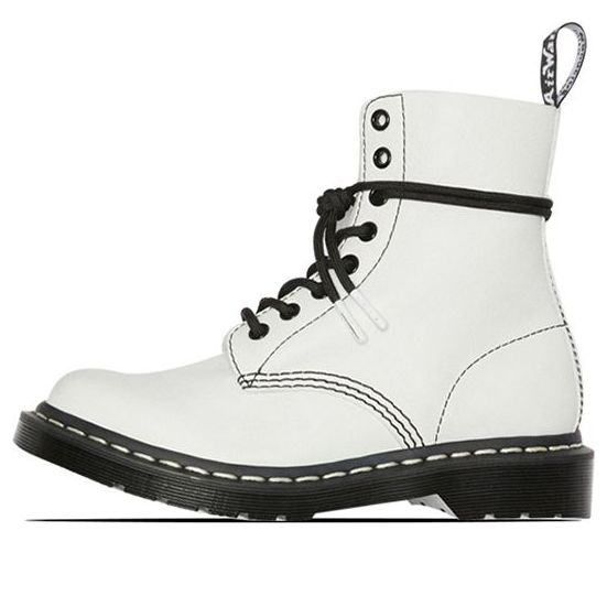 (WMNS) Dr. Martens 1460 Pascal BW Boots For White 25818113