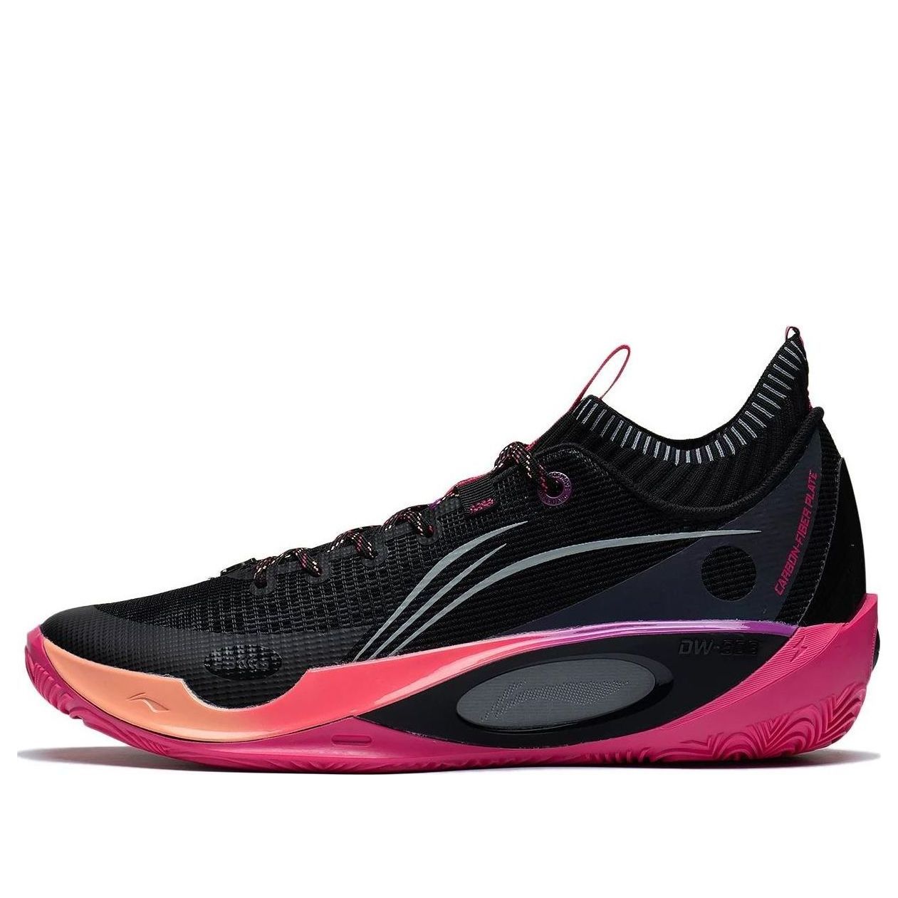 Li-Ning Wade 808 Ultra 'Black Pink Orange' ABAS113-4