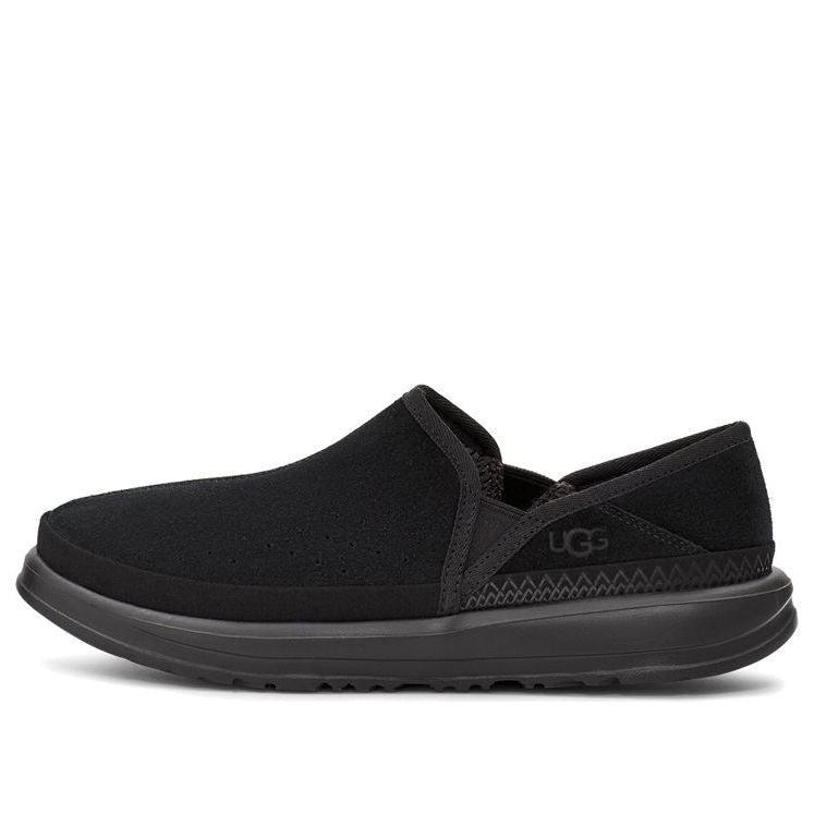 UGG Kick It Slip-On Athleisure Casual Sports Shoe Black Fleece Lined 1118495-BTNL