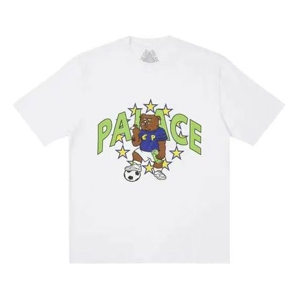 Palace FW21 Euro T-Shirt 'White' P21CS141