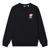 FILA Graphic Print Pullover 'Black' F11U319207F-BK