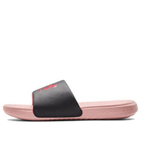 (WMNS) Under Armour Ansa Fixed Slide 'Jet Grey Retro Pink' 3023772-104