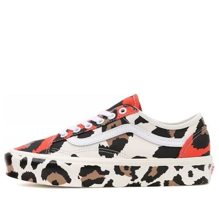Vans Animal Old Skool 'Black White Red Leopard' VN0A54F4B6B