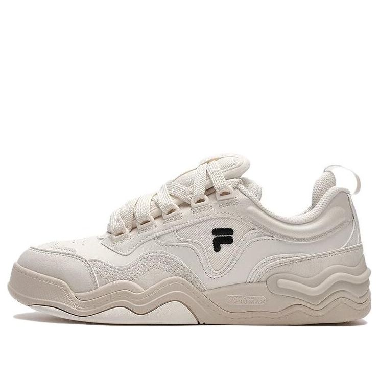 (WMNS) FILA FUSION Kick Sneakers 'White Beige' T12W342305FGD