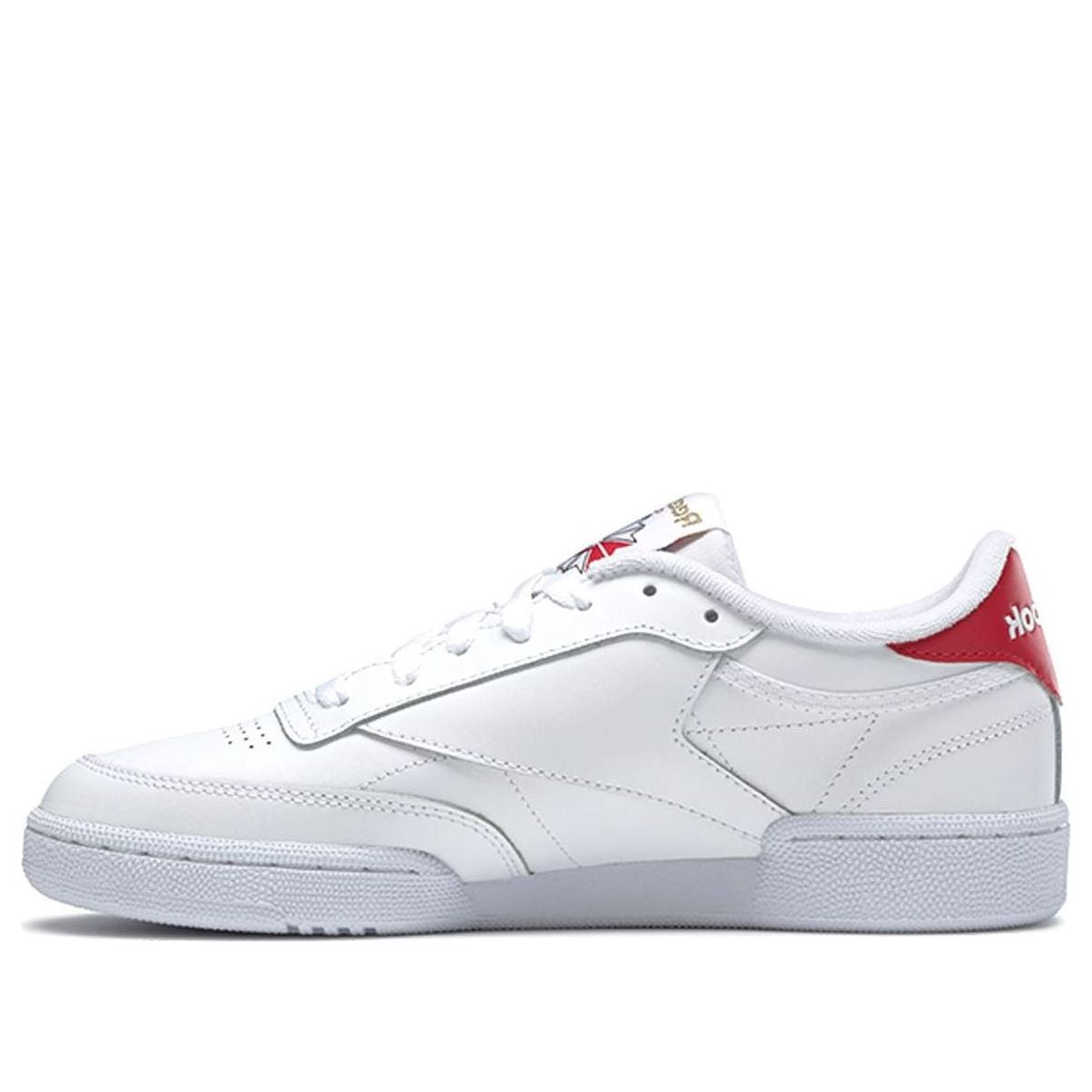 (WMNS) Reebok Club C 85 White Red Skateboarding Shoes 'White Red' GY7554