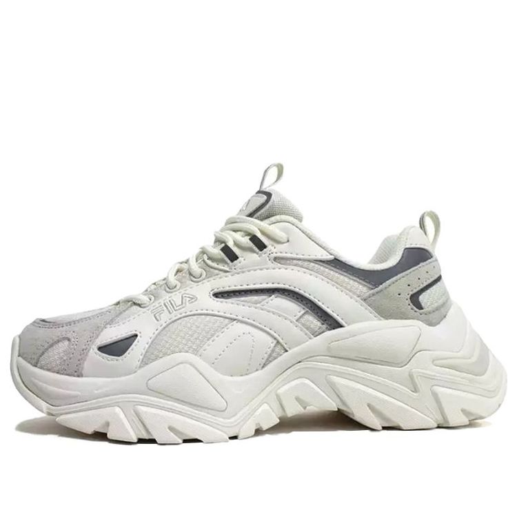FILA Fishbones Low Top Running Shoes White/Grey 1JM01283_063