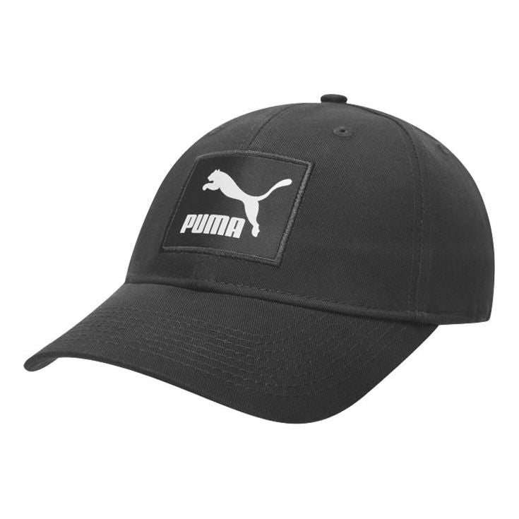 PUMA Archive Logo Label Baseball Cap Black 022778-01