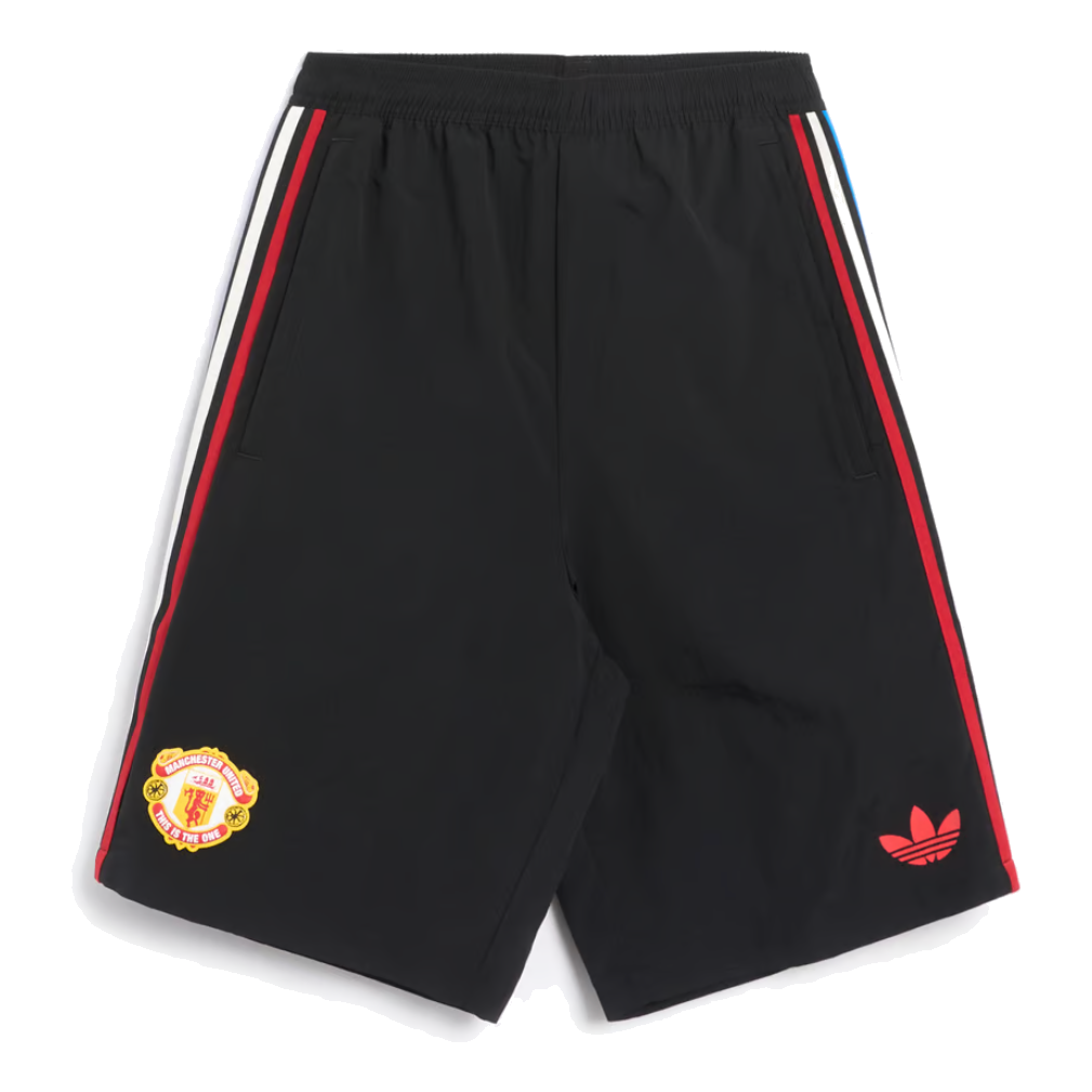 adidas Performance x Manchester United x Stone Roses OG Shorts Asia Sizing 'Black' IP9189
