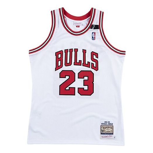 Mitchell & Ness NBA AU 91-92 23 AJY4LG19006-CBUWHIT91MJO
