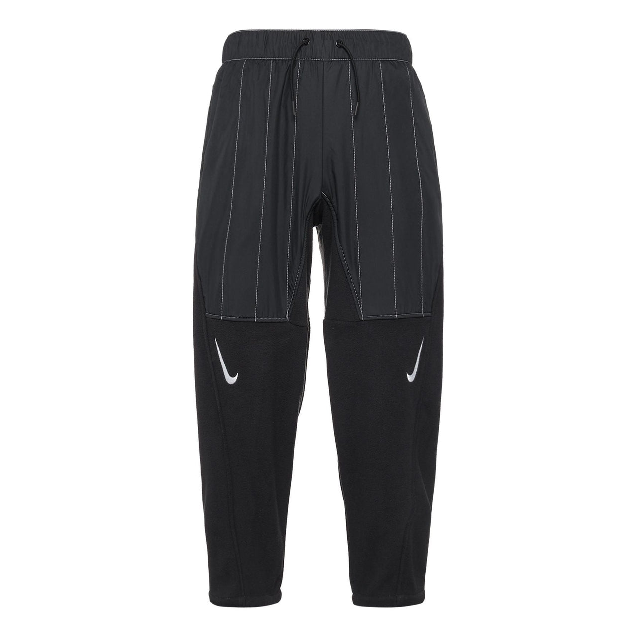 (WMNS) Nike Casual Logo Solid Color Bundle Feet Sports Pants/Trousers/Joggers Black DD5615-010
