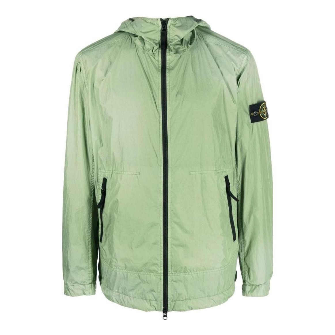 STONE ISLAND Crinkle Reps Hooded Jacket 'Sage' 781540522-V0055