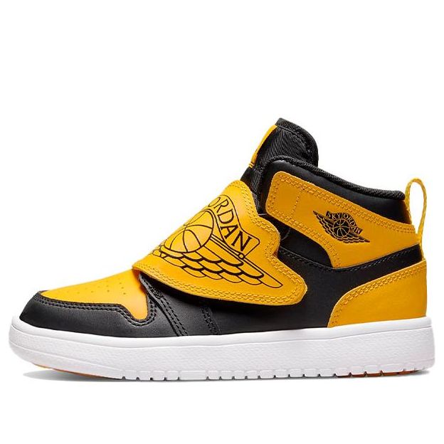 (PS) Sky Air Jordan 1 'Black University Gold' BQ7197-035