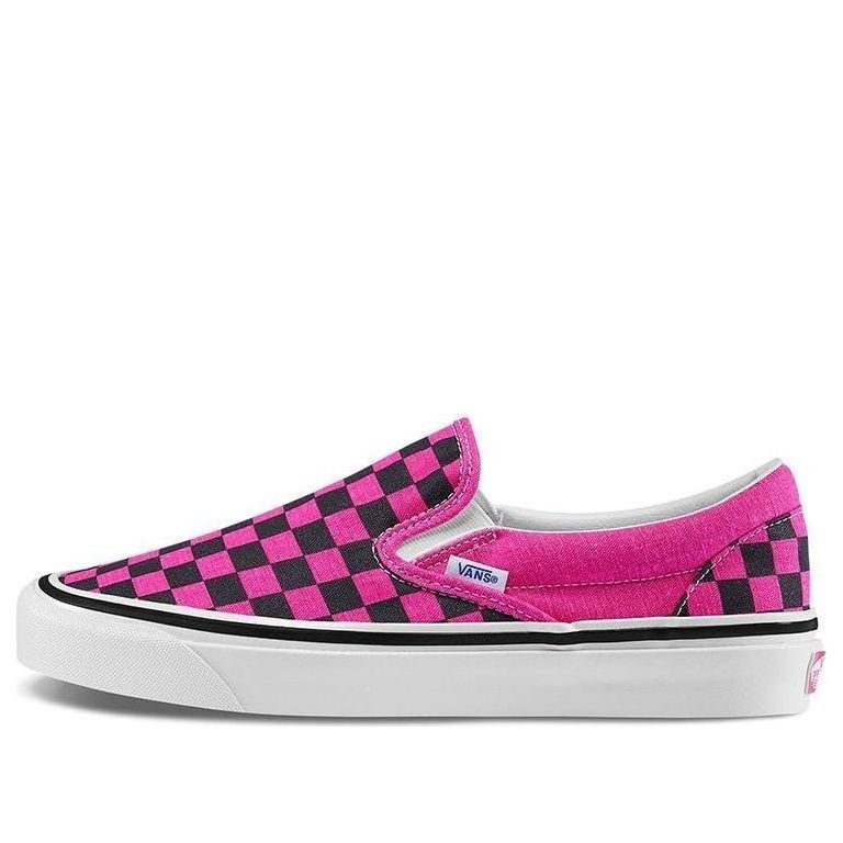 Vans Classic Slip-On 98 DX 'Anaheim Factory - Pink Neon Checkerboard' VN0A3JEXV9N