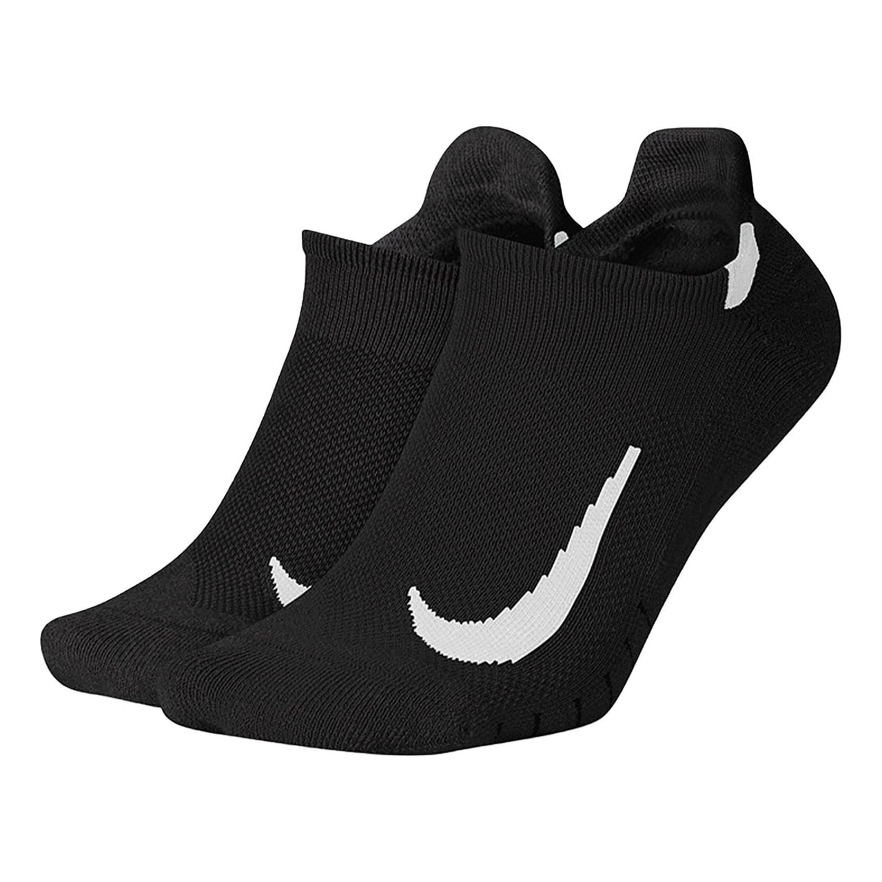 Nike Casual Sports Breathable Running Socks Couple Style 2 Pairs Black SX7554-010