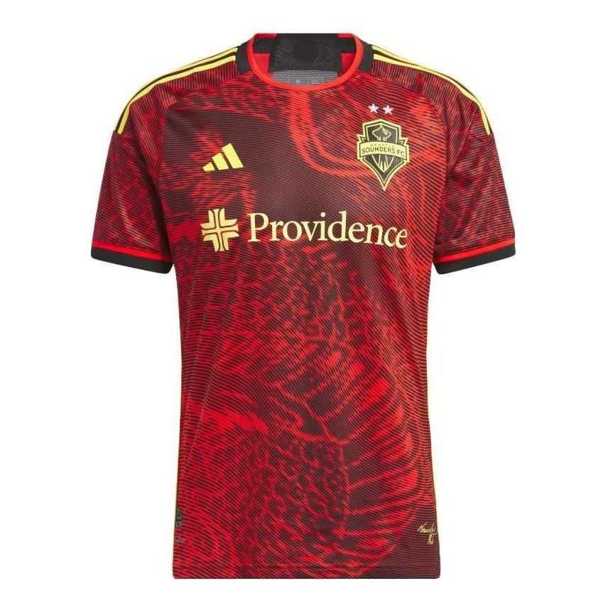 adidas Seattle Sounders FC 23/24 Away Authentic Jersey 'Red' IL8576