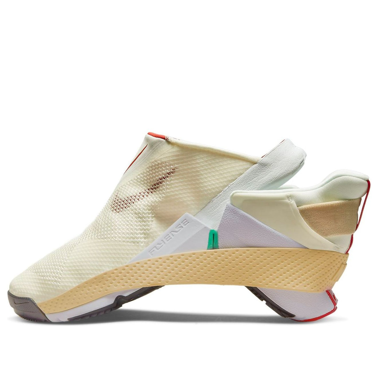 حذاء Nike GO FlyEase 'Sail Gym Red' DR7850-161