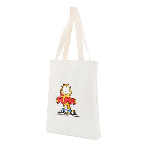 PUMA x Garfield Shopper Tote Bag 'White Yellow Red Black Blue' 078961-01