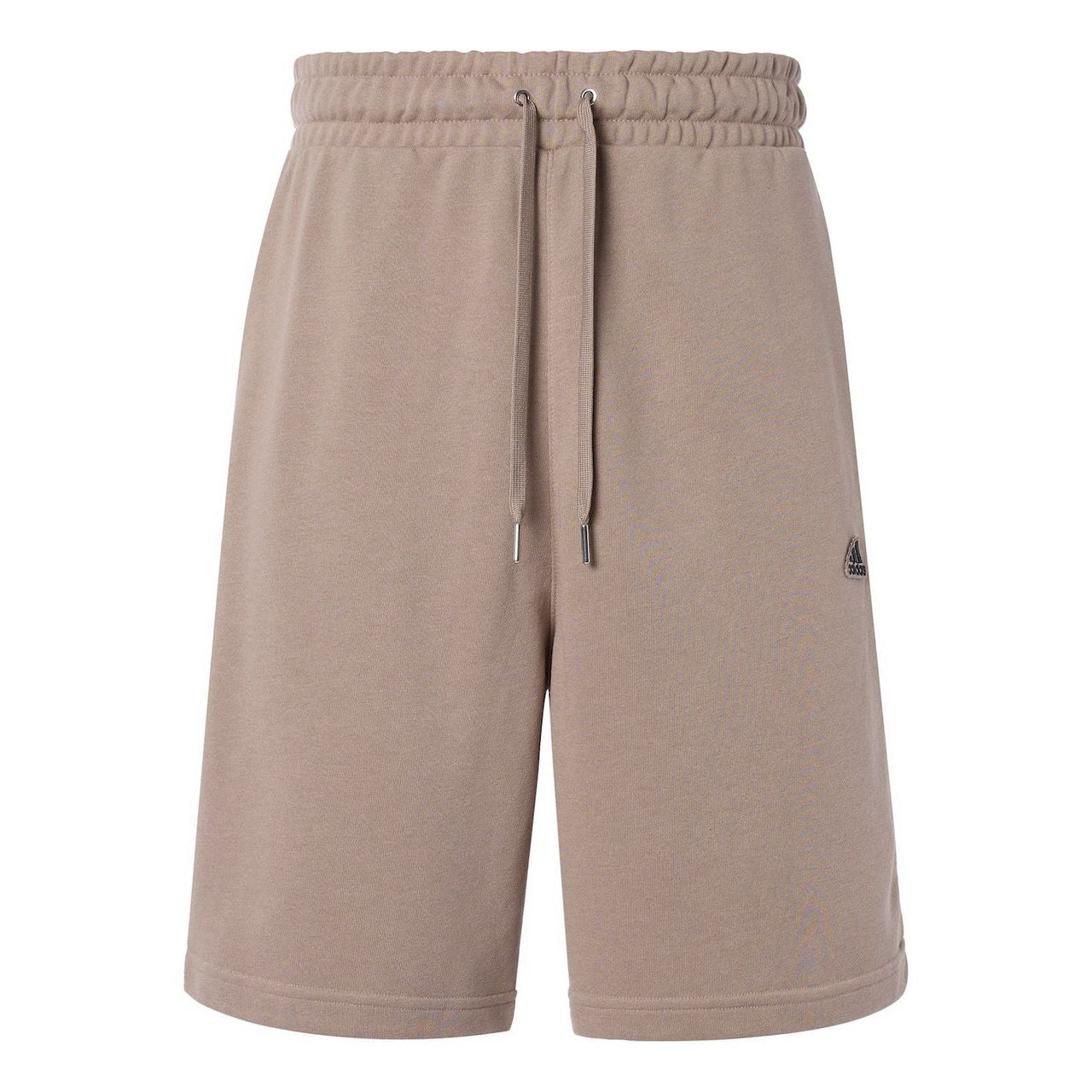 adidas Solid Color Logo Printing Lacing Straight Shorts 'Brown' HS4389