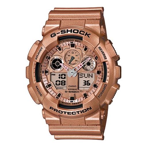 CASIO G-Shock Analog-Digital 'Copper' GA-100GD-9APR