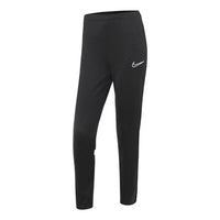 (GS) Nike Splicing Color Block Logo Sports Pants/Trousers/Joggers Boy Black CW6124-010