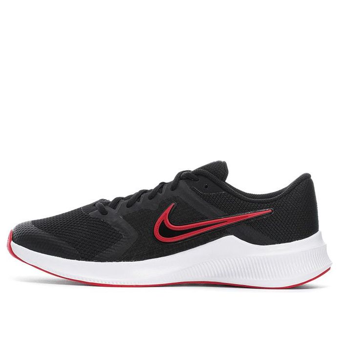 (GS) Nike Downshifter 11 Low-Top Black/Red CZ3949-005