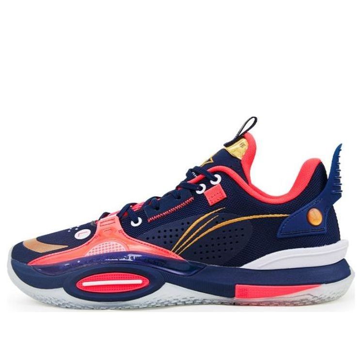 Li-Ning Wade All City 10 Low 'Dark Blue Red' ABAS009-25