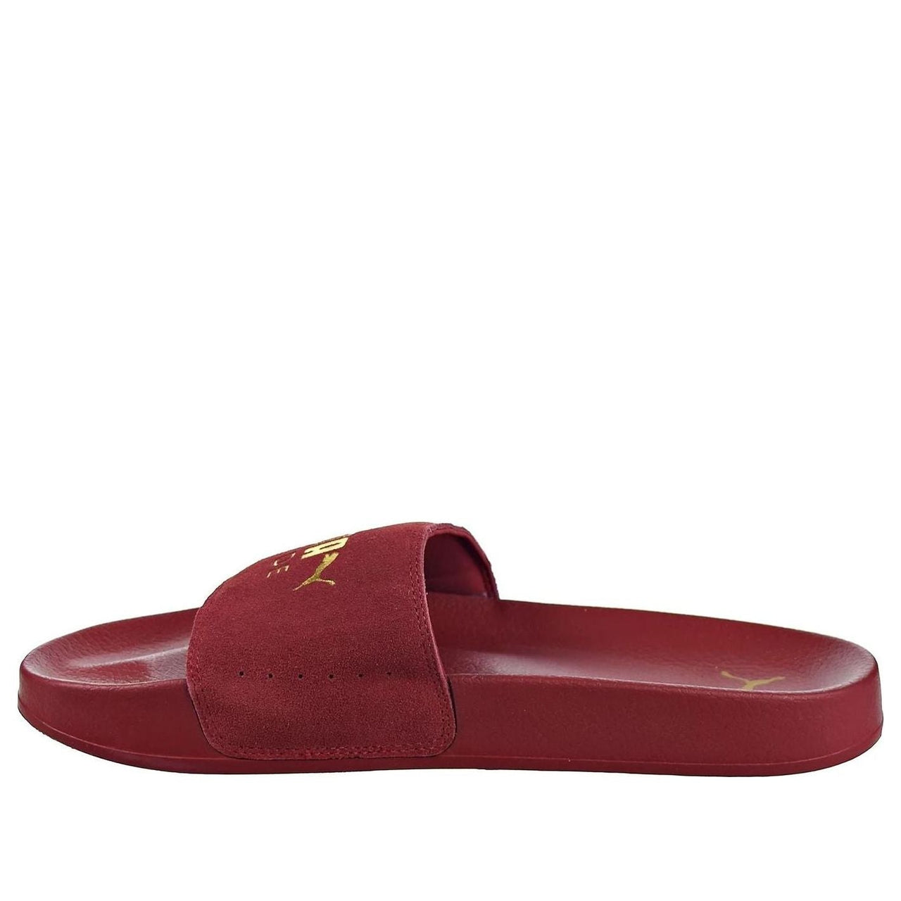 PUMA Leadcat 2.0 Suede Slides 'Red Gold' 398678-04