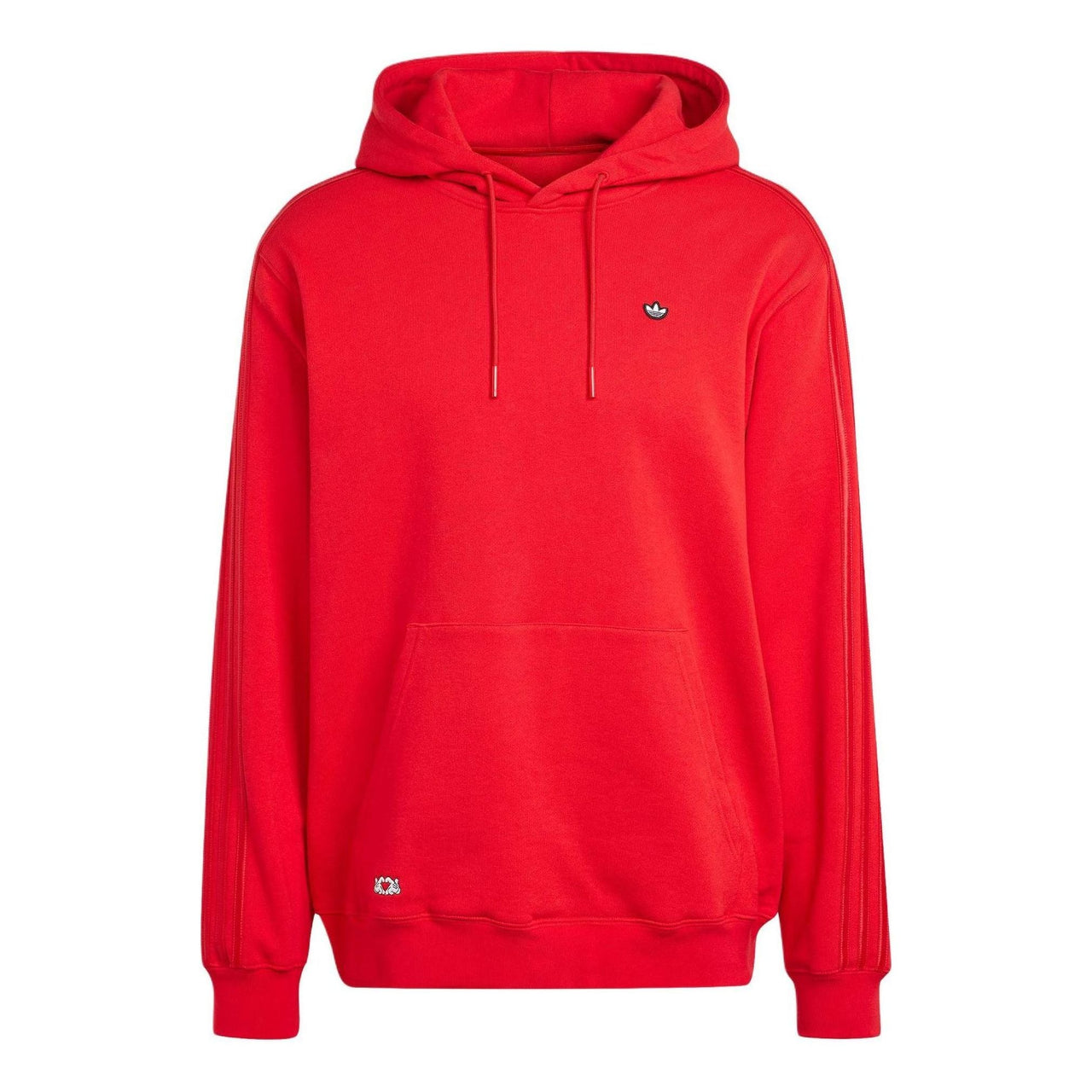 adidas Mickey Mouse x Originals Appliqu Cotton Hoodies Asia Sizing 'Red' IY2275
