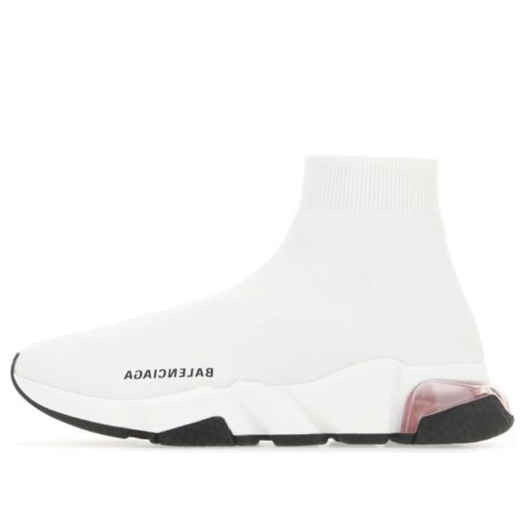 (WMNS) Balenciaga Speed Sneaker 'Clear Sole - White' 607543W2DB69951