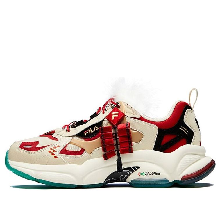 (WMNS) Fila Fusion RJV 'Creamwhite Dark Red' T12W111117FAR