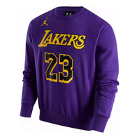 Air Jordan x NBA LA Lakers Statement Edition Sweatshirt 'Purple' DR2409-508