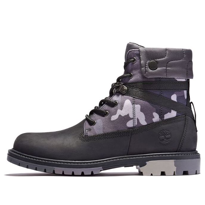 (WMNS) Timberland Heritage EK+ 6 Inch WaterProof Boot 'Black Full Grian' A2J3M015