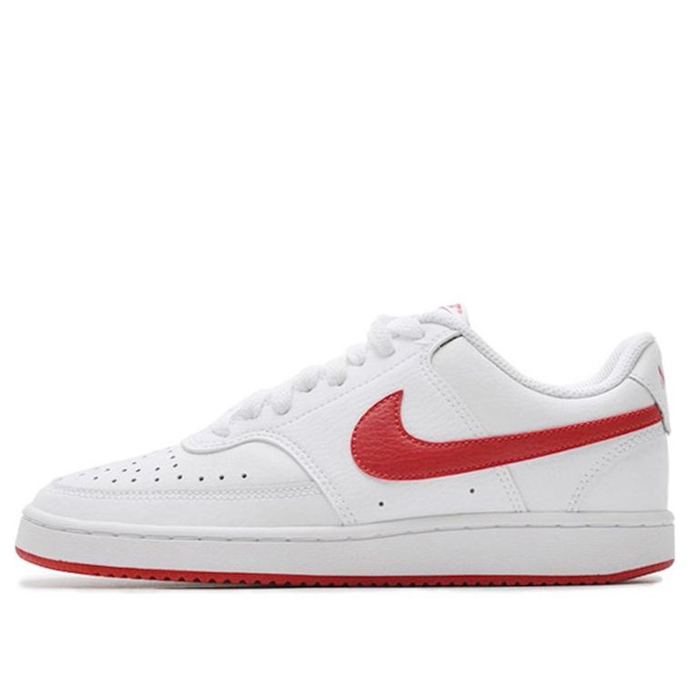 (WMNS) Nike Court Vision Low 'White University Red' CD5434-101