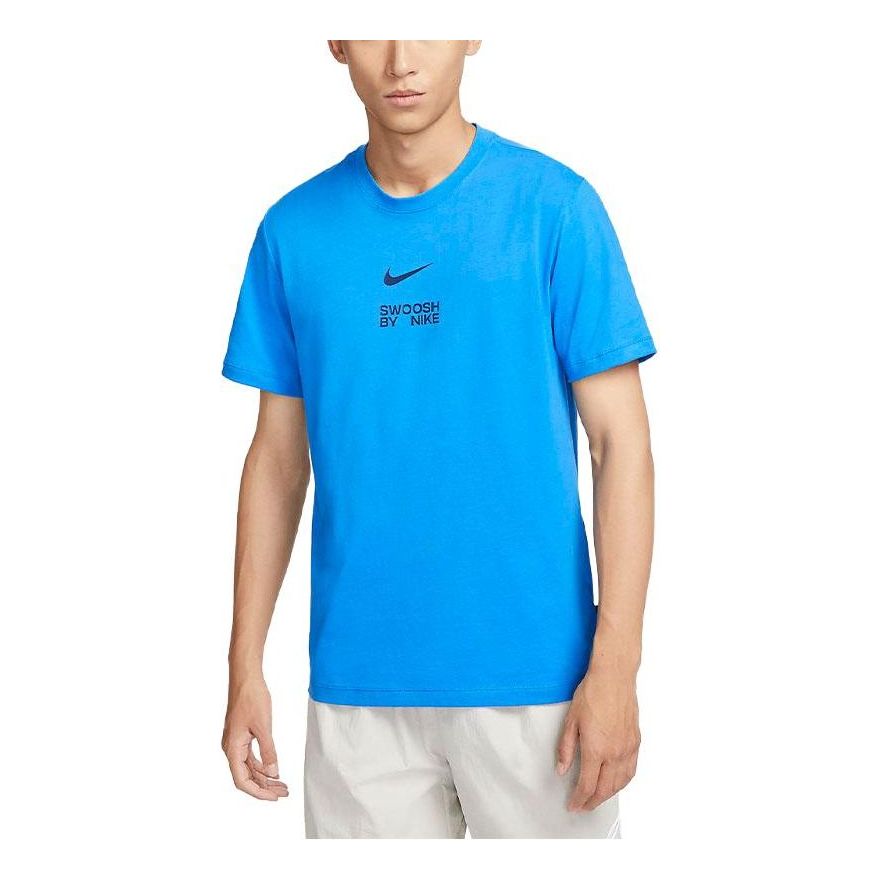 Nike NSW Big Swoosh T-shirt 'Blue' FD1245-406