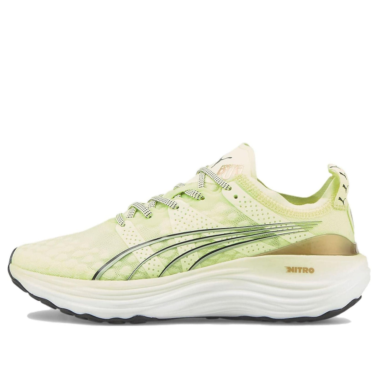 (WMNS) PUMA ForeverRun Nitro 'Fast Yellow' 377758-07