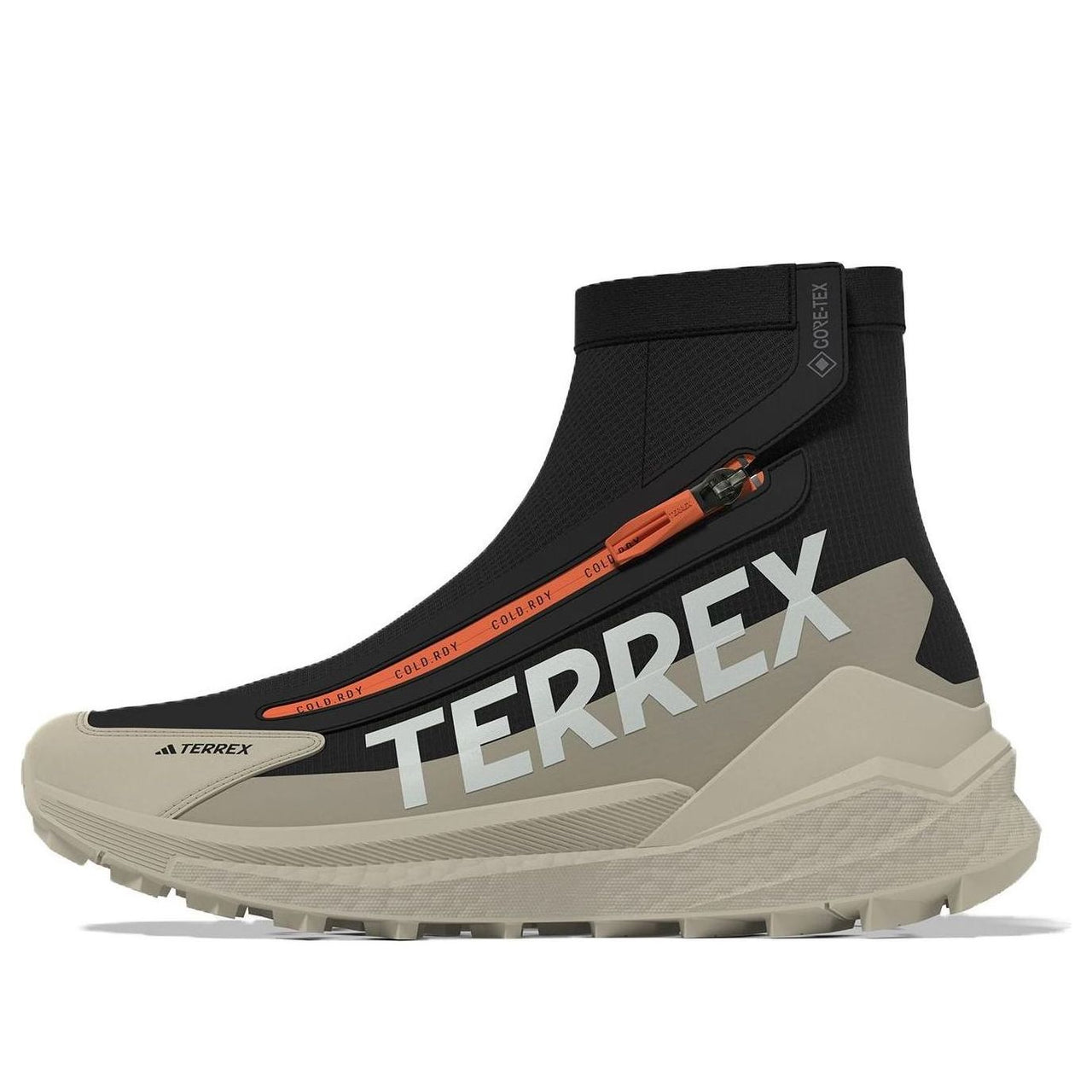 adidas Terrex Free Hiker 2 Cold.RDY Gore-Tex 'Wonder Beige Core Black Semi Impact Orange' IH5537