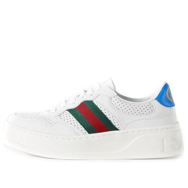 (WMNS) Gucci Chunky GG Web Sneaker 'White Blue' 670415-UPG10-9060
