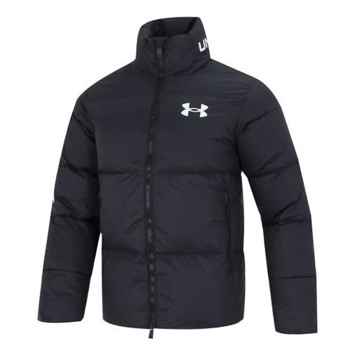 Under Armour Logo Puffer Jacket 'Black' 1375449-001