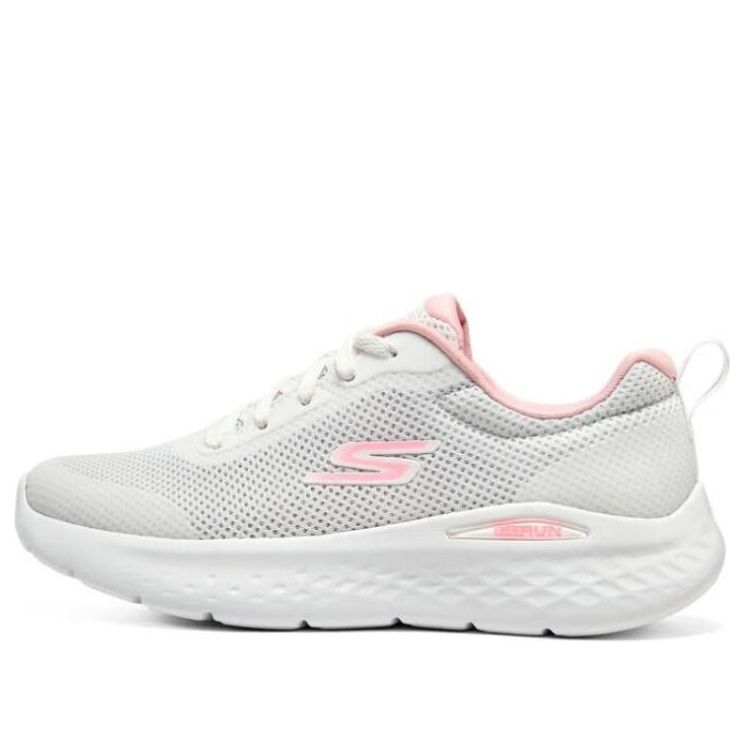 (WMNS) Skechers Go Run Lite Go Run Lite 'Grey Pink' 129426-WPK