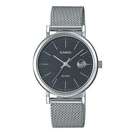 CASIO Hand Calendar Wrist Gray Analog LTP-E175M-1EVDF
