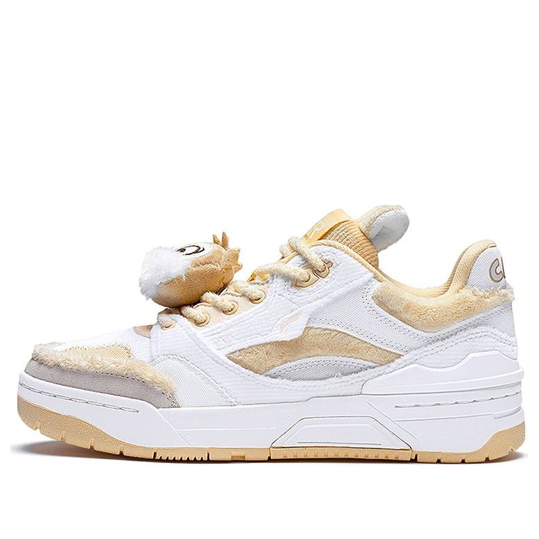 (WMNS) Li-Ning RSR 101 Low x Disney Chip 'n' Dale 'White Yellow' ABCS108-3