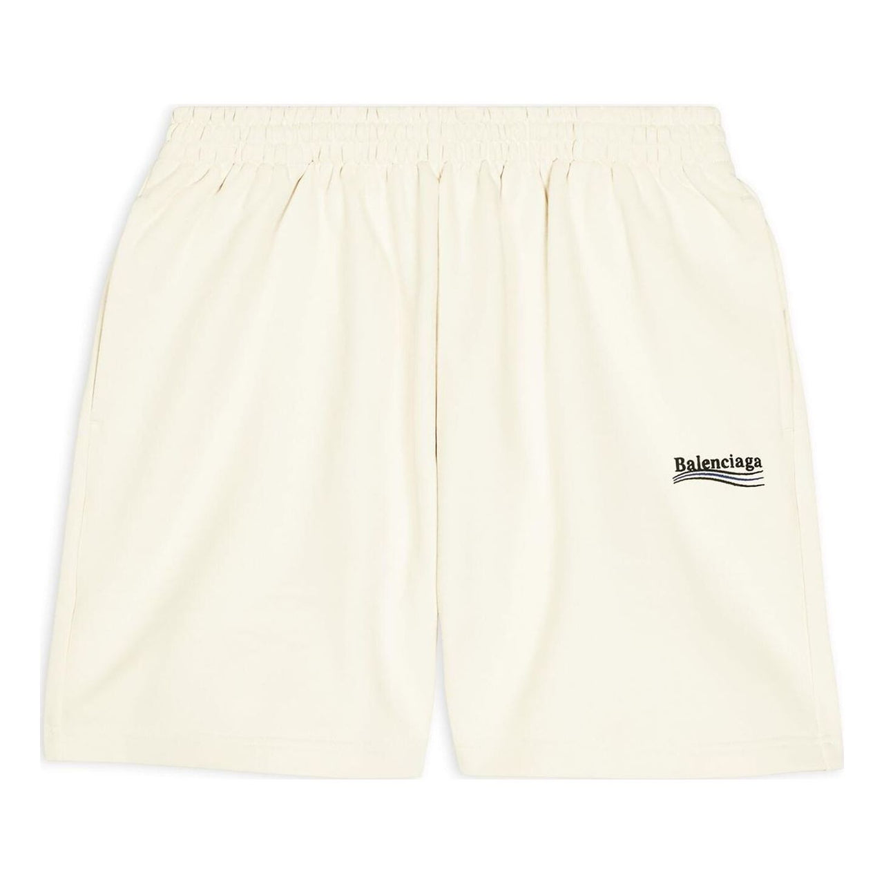 Balenciaga Political Campaign Sweat Shorts 'Beige' 676137TKVI98962